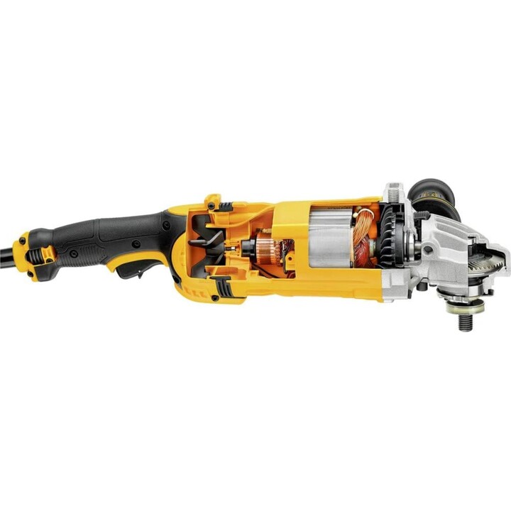 DeWalt Angle Grinder, 7 inch, 8500 RPM, 4.7-HP (DWE4557), yellow