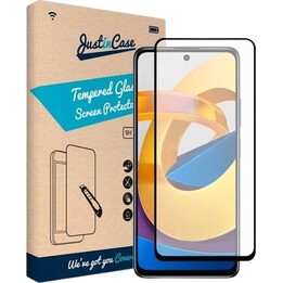 Just in case verre trempé edge-to-edge pour Xiaomi Poco M4 Pro 5G