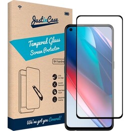 Just in Case Oppo Find X3 Lite protezione schermo in vetro temperato trasparente