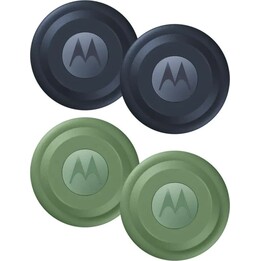 Motorola Moto Tag - Pacote com 4 unidades, Verde Jade + Azul Meia-Noite