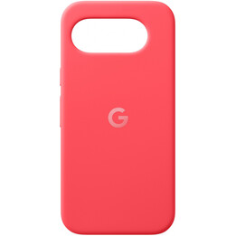 Coque arrière en silicone rose pour Google Pixel 10a