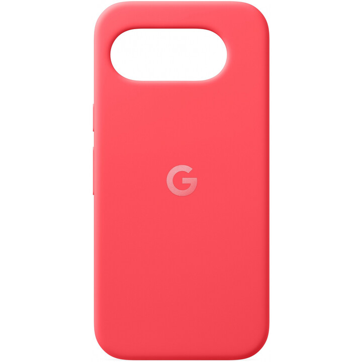 Cover posteriore in silicone rosa per Google Pixel 10a