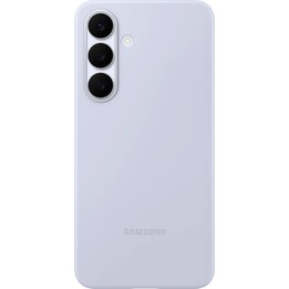 Capa traseira de silicone azul claro para Samsung Galaxy S25 FE