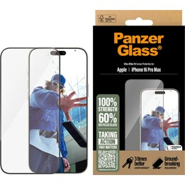 Panzerglass Cristal Templado Edge To Edge Protector De Pantalla iPhone 16 Pro Max