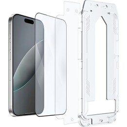 JUST IN CASE iPhone 17 Air protector de pantalla templado con aplicador transparente