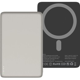 Valenta Powerbank MagSafe Ultra Slim 5.000 mAh Natural - 8719638588874