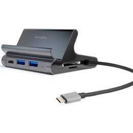 4smarts 7in1 Hub Universal Tablet and Phone Stand plus DeX mode gray