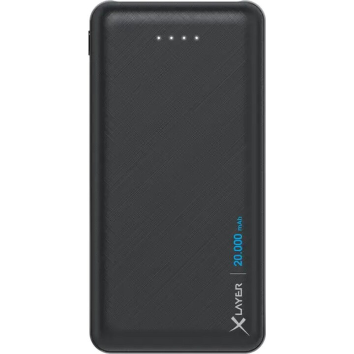 Batterie externe XLayer Micro (20 000 mAh) noire