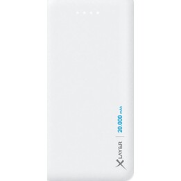 Batterie externe XLayer Micro (20 000 mAh) blanche