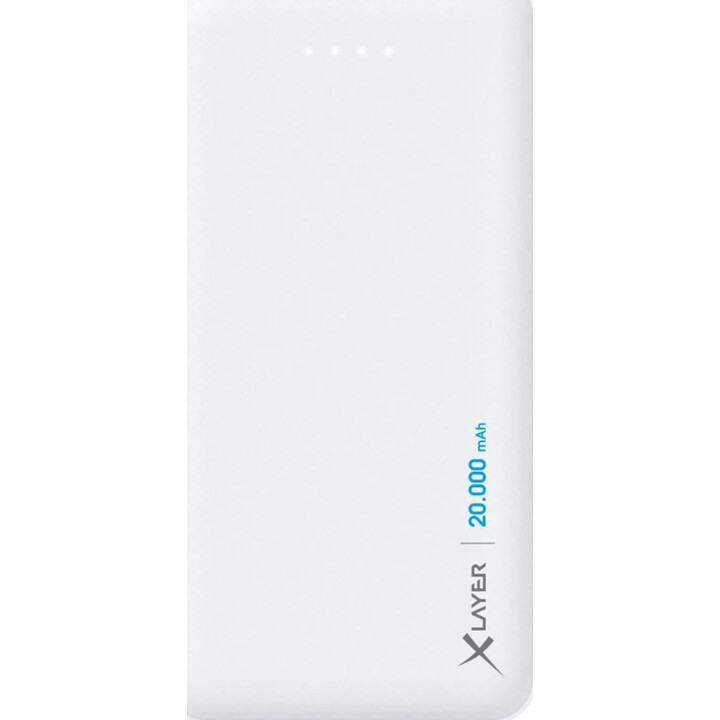 Batterie externe XLayer Micro (20 000 mAh) blanche