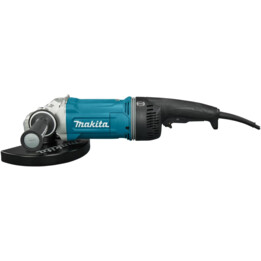 Makita GA9070X1 Smerigliatrice angolare da 9" con AFT e freno, verde acqua