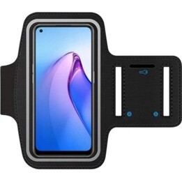 Pulseira de velcro Oppo para celular, preta.