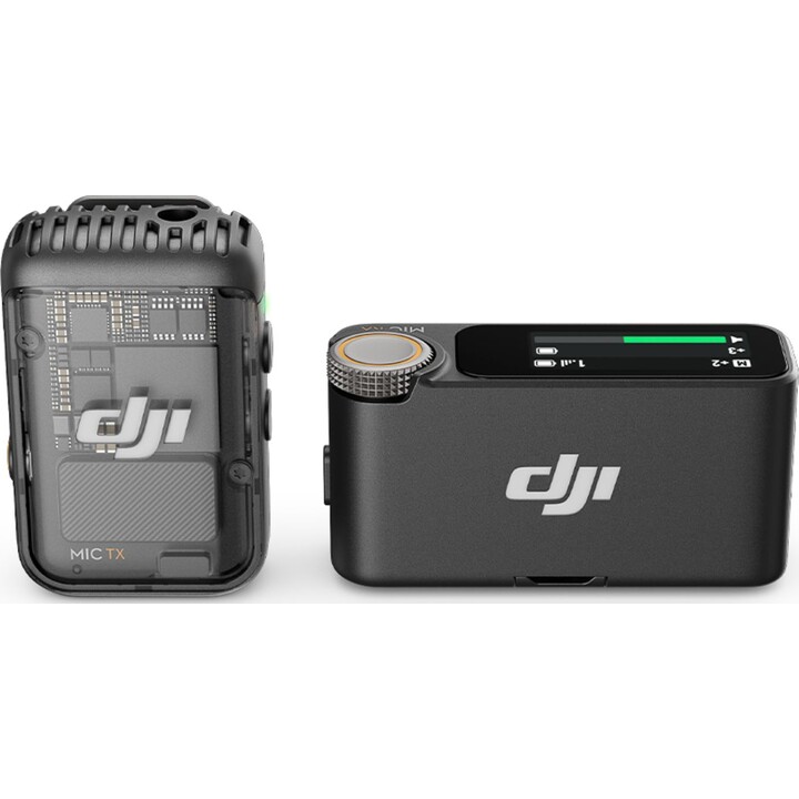 DJI Mic 2 (1 TX + 1 RX) - Micrófono Inalámbrico