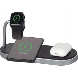 Verbatim WCS-03 3in1 Qi MFi Dual Wireless Apple Charger retail