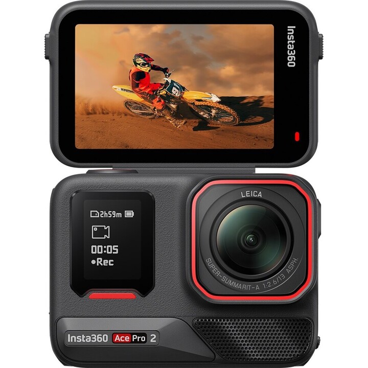 Insta360 Ace Pro 2 Actionsport-Kamera 50 MP 8K Ultra HD 25,4 / 1,3 mm (1 / 1.3") WLAN 177,7 g