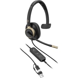 HP Poly Mission 815 Mono USB-C/A ANC-Headset
