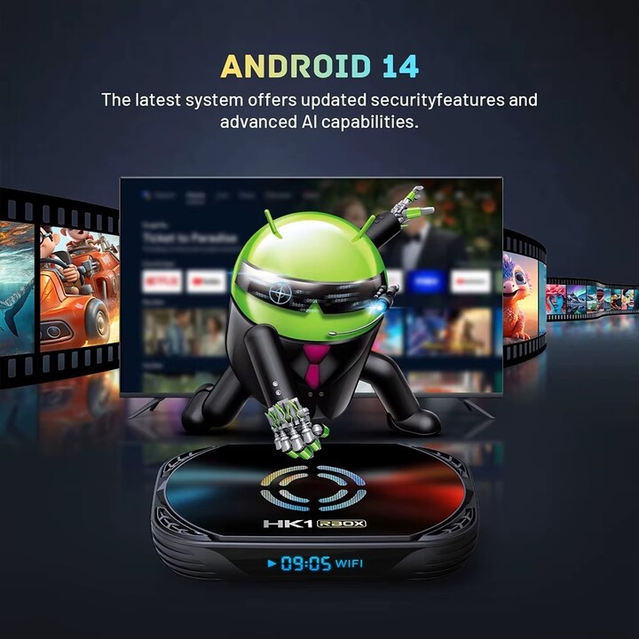 HK1 RBOX X50 S905X5M 4GB/64 GB Android 14