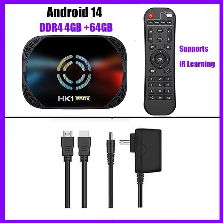 HK1 RBOX X50 S905X5M 4GB/64 GB Android 14