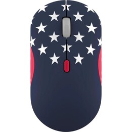 Lenovo Mouse silencioso Bluetooth 350, diseño ergonómico ambidiestro inalámbrico