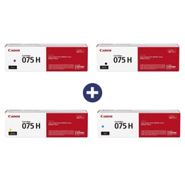Canon original toner 075H set of 4 multipack black, cyan, magenta, yellow 6369C002, 6368C002, 6367C002, 6366C002