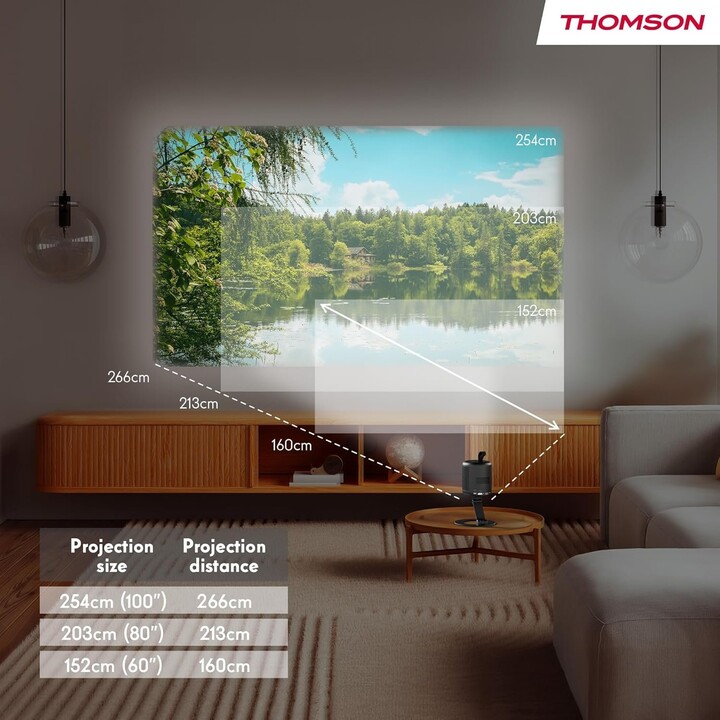 Proyector Thomson 350 Lumens Pg35B