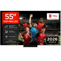 TCL 55C7L Smart TV QD-Mini LED 55 pouces 4K Google TV Noir
