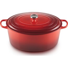 Le Creuset Signature Roaster ovale 40cm rosso ciliegia (21178400602430)