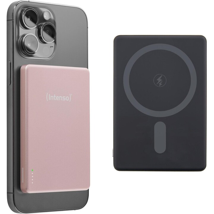 Intense external battery mw5000 magsafe 5,000mah rose