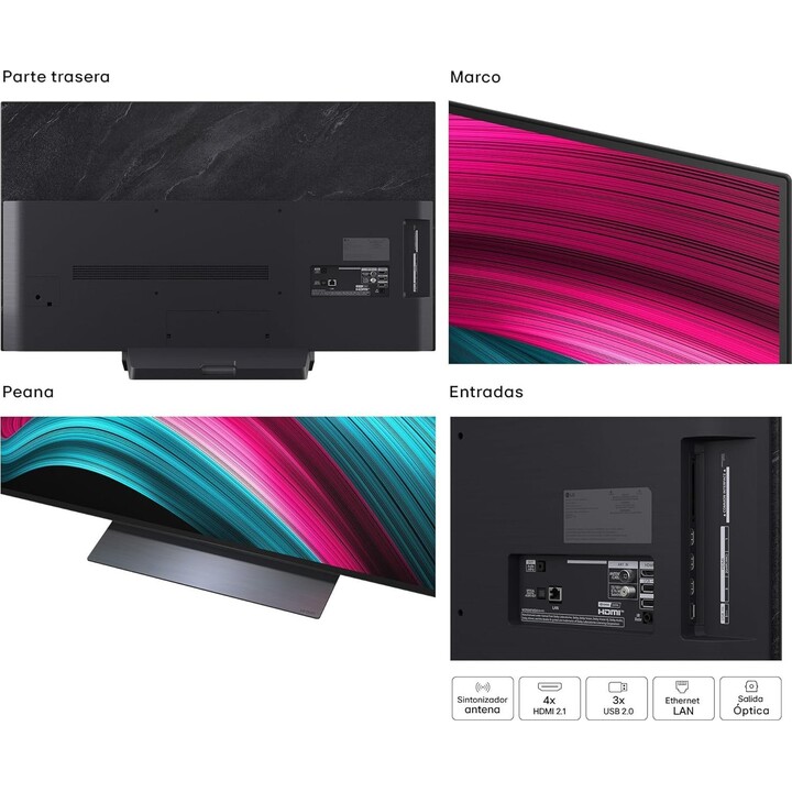 Smart TV LG OLED evo AI C5 48 polegadas 4K 2025