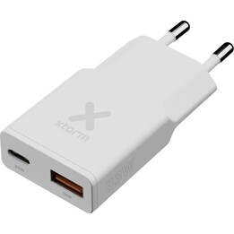 Xtorm Go2 Slimline USB-C Schnellladegerät 33W Weiß