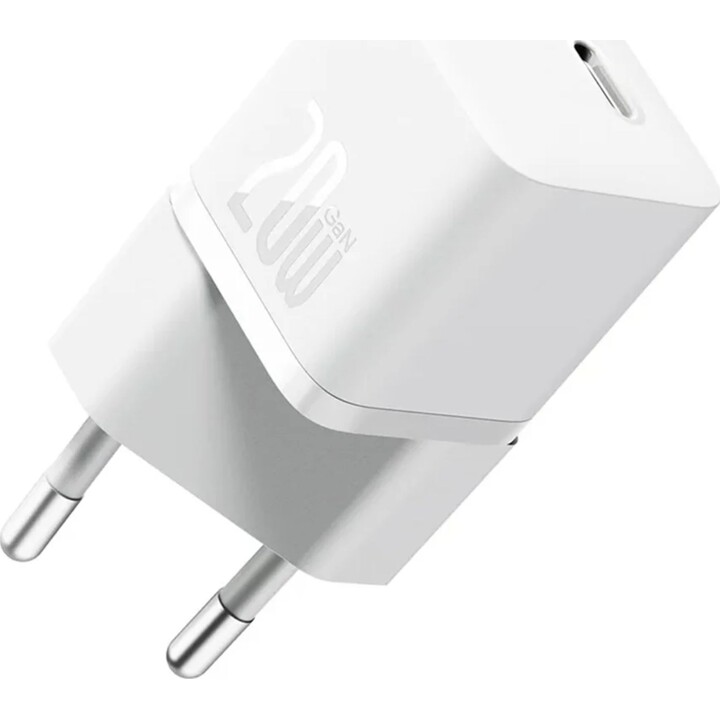 Chargeur rapide Baseus Gan5 20W Blanc
