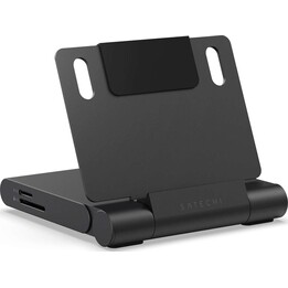 Supporto e hub pieghevole Satechi OntheGo: supporto e hub pieghevole per dispositivi mobili (USB-C 100W PD, USB-C
