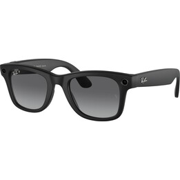Ray-Ban Meta Wayfarer Gen1 Glasses with AI - Matte Black/Polarized Gardient Graphite