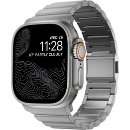 NOMAD Titanium Band - tytanowa bransoleta do Apple Watch 46mm/49mm V3 (natural hardware)