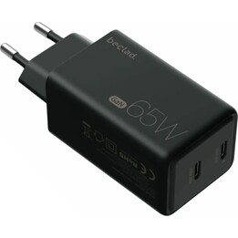 Beclad 65W Adapter USB-C 2 Port (prod. by Samsung) - Black