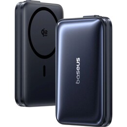 PicoGo AM61 Qi2.2 Magnetic Power Bank with Built-in Cable 10000mAh 45W Cosmic Black