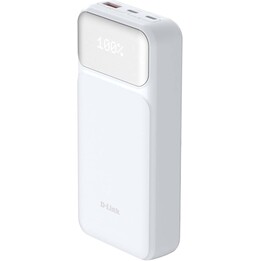 Powerbank d-link dpp-201 65w 20000mah usb-c/2*usb-a blanco