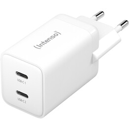 Intenso 7804012 Adaptateur secteur 2XUSB-C GaN