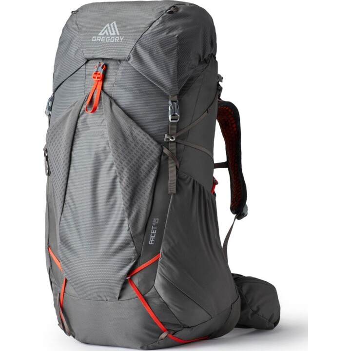 Plecak trekkingowy damski Gregory Facet 45 - sunset grey rozmiar: s