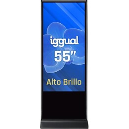 iggual ORCHID Interaktives Totem 4K 55" Hohe Helligkeit