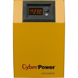 Fonte de alimentação ininterrupta (UPS) CyberPower CPS1500PIE de dupla conversão (online) 1,5 kVA 1050 W com 3 tomadas CA