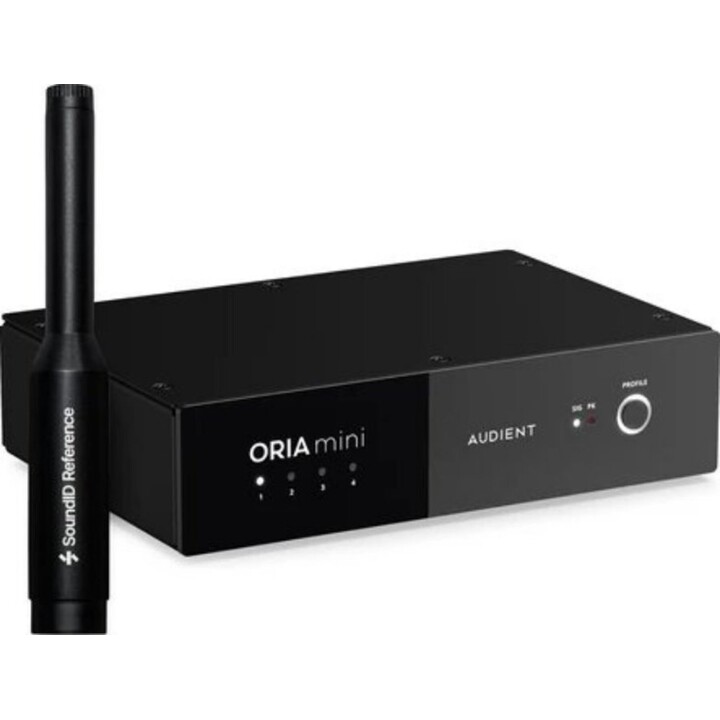 Sistema di correzione ambientale Audient Oria Mini Studio con microfono Sonarworks Soundid