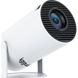 iggual Mini Proyector + Pantalla 100" Plegable