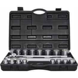AwTools 21-teiliger 3/4" Antrieb 12-Punkt Steckschlüsselsatz