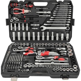 AWTOOLS Jogo de chaves de 225 peças, 1/2"/3/8"/1/4"