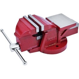 AW-Tools AW24224 - Étau d'établi fixe - 200 mm - Mâchoires remplaçables