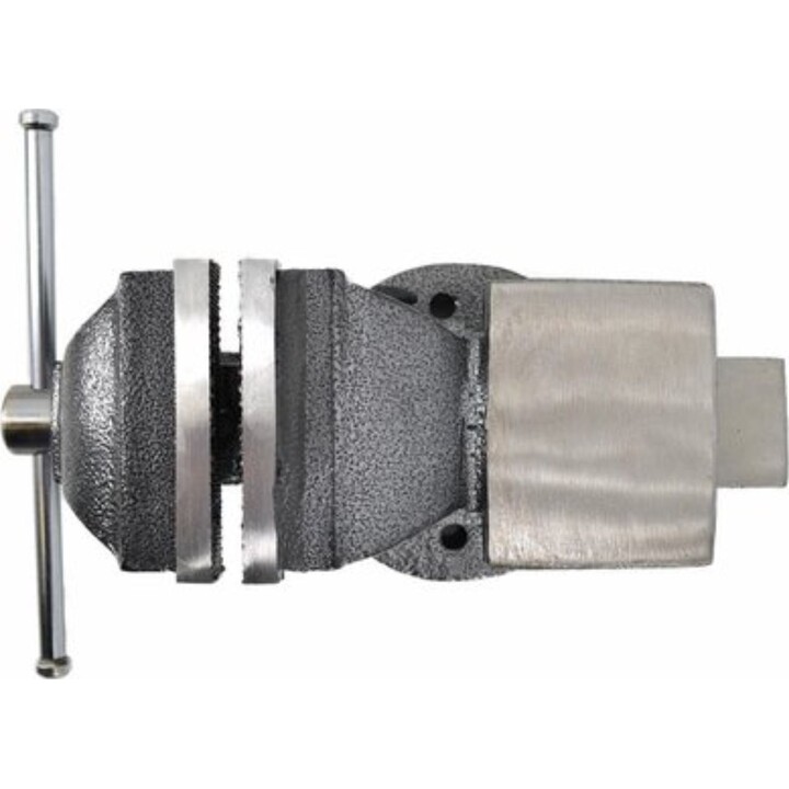 AWTools AW24233 Torno de bancada de 150 mm / 6 roldanas, modelo grande, ferro fundido nodular