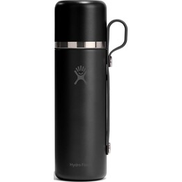 Hydro Flask 828ml (28oz) Thermos with Thermal Cup - Black