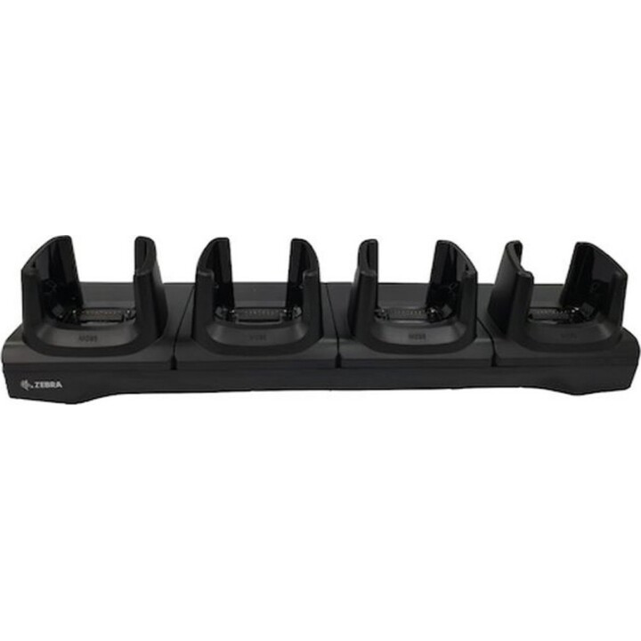 Zebra CRD-MC93-4SCHG-01 Base de carregamento de 4 slots para MC93 Preto