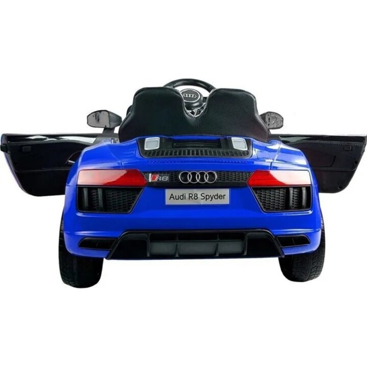 Batterieauto Audi R8 Hebebühne A300 blau 9043 Lean Toys